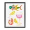 Stupell Industries Summer Seafood & Wine Floating Frame, design by EttaVee